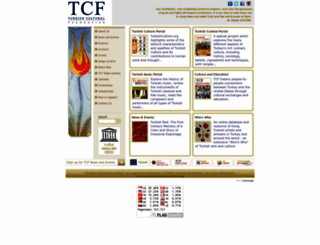 turkishculturalfoundation.org screenshot