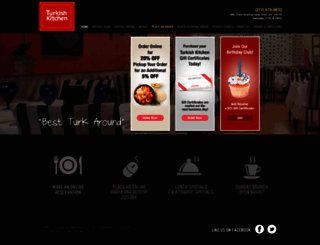 turkishkitchen.com screenshot