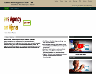 turkishnewsagency.com screenshot