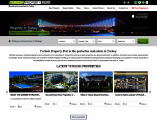turkishpropertyport.com screenshot