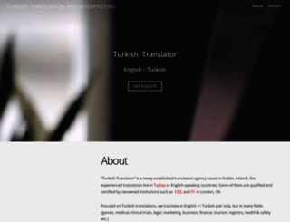turkishtranslator.com screenshot