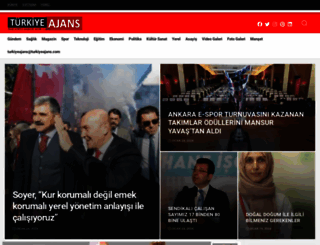 turkiyeajans.com screenshot