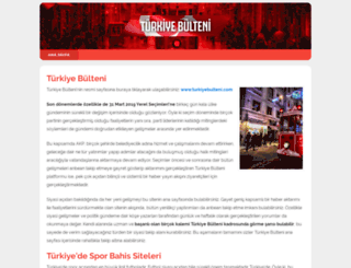 turkiyebulteni.org screenshot