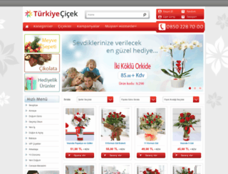 turkiyecicek.com.tr screenshot