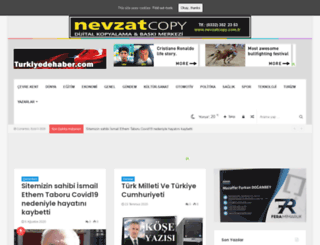 turkiyedehaber.com screenshot