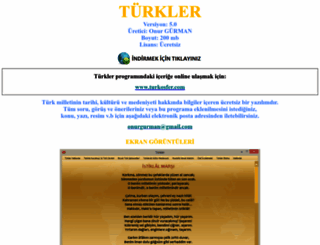 turklerprogrami.com screenshot