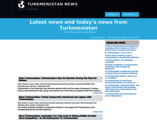 turkmenistan.mynews.club screenshot