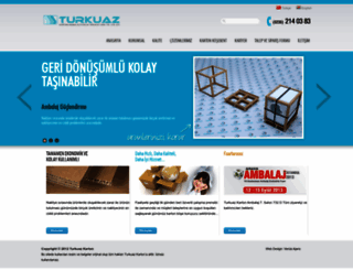 turkuazkarton.com screenshot