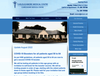 turloughmoremedicalcentre.com screenshot
