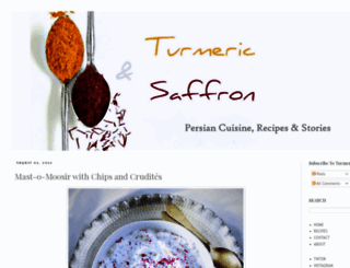 turmericsaffron.blogspot.com screenshot