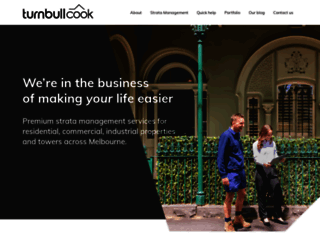 turnbullcook.com.au screenshot