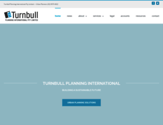 turnbullplanning.com.au screenshot