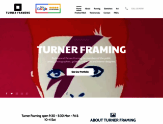 turnerframing.co.uk screenshot