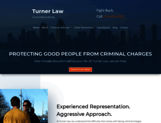 turnerlawsandiego.com screenshot