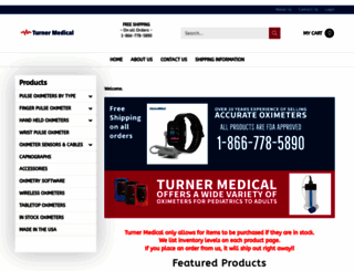 turnermedical.com screenshot