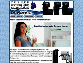 turnerwatercare.com screenshot