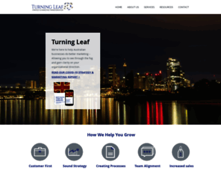 turning-leaf.com.au screenshot