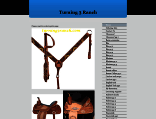 turning3ranch.com screenshot