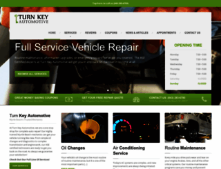 turnkeyautomotive.com screenshot