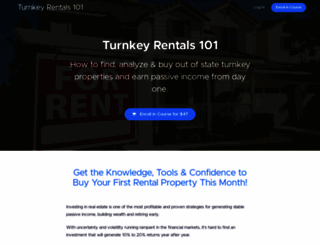 turnkeyrentals101.teachable.com screenshot