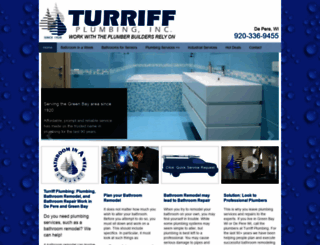 turriffplumbing.com screenshot