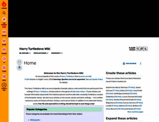turtledove.wikia.com screenshot