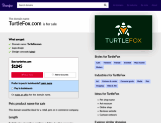 turtlefox.com screenshot