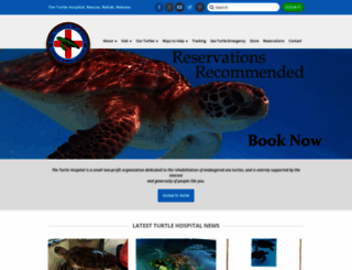 turtlehospital.org screenshot