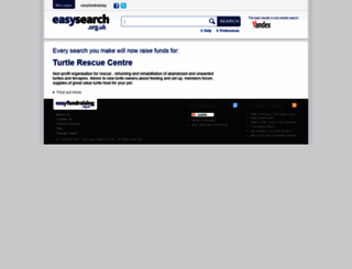turtlerescuecentre.easysearch.org.uk screenshot