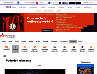 turystyka.studentnews.pl screenshot