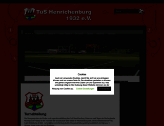 tus-henrichenburg.de screenshot