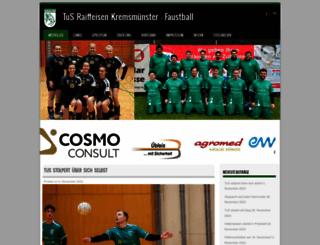 tus-kremsmuenster.com screenshot
