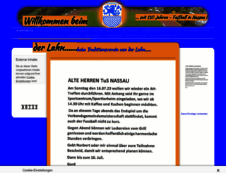 tus-nassovia-nassau.de screenshot