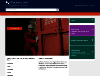 tusalario.com screenshot