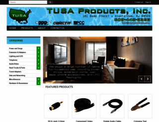 tusaproducts.com screenshot