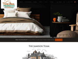 tuscanaproperties.com screenshot