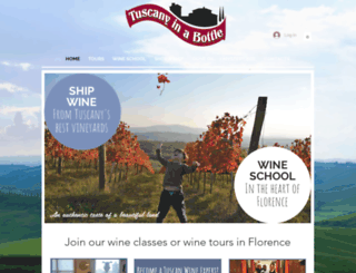 tuscanwinetime.com screenshot