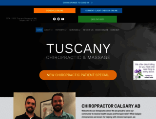tuscanychiro.com screenshot