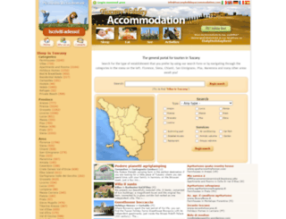 tuscanyholidayaccommodation.com screenshot