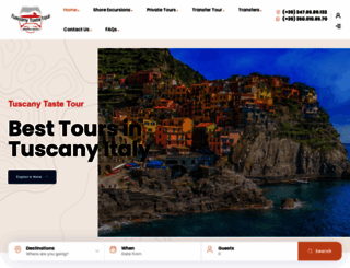tuscanytastetour.com screenshot