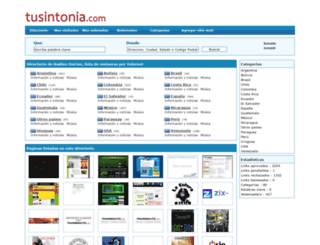 tusintonia.com screenshot
