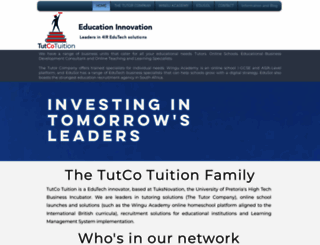 tutcotuition.com screenshot