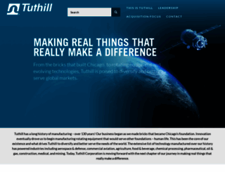 tuthill.com screenshot