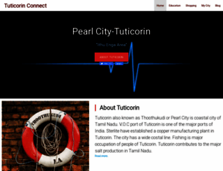 tuticorinconnect.in screenshot