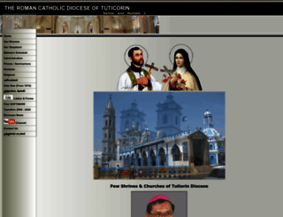 tuticorindiocese.org screenshot