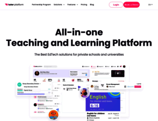 tutor-platform.com screenshot