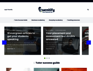 tutorblog.fluentify.com screenshot