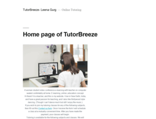tutorbreeze.com screenshot