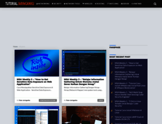 tutorialjaringan.com screenshot