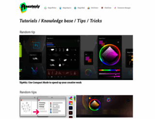 tutorials.anastasiy.com screenshot